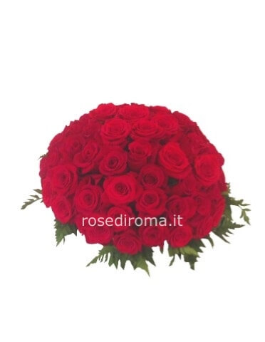 Centrotavola Con 15 o Con 19 Rose Rosse